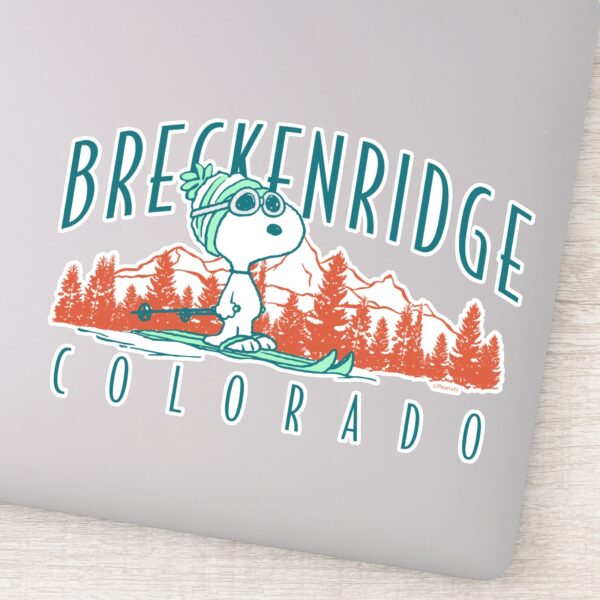 Peanuts___Snoopy_Breckenridge_Colorado_Sticker_9 Peanuts Snoopy Breckenridge Colorado Sticker