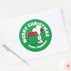 Peanuts___Snoopy_Candy_Cane_Food_Dish_Classic_Round_Sticker_3 Peanuts Snoopy Candy Cane Food Dish Classic Round Sticker