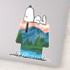 Peanuts___Snoopy_Dog_Sunset_View_Sticker_9 Peanuts Snoopy Dog Sunset View Sticker