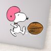 Peanuts___Snoopy_Football_Kicker_Sticker_9 Peanuts Snoopy Football Kicker Sticker