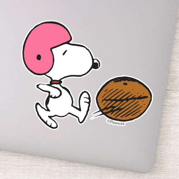 Peanuts___Snoopy_Football_Kicker_Sticker_9 Peanuts Snoopy Football Kicker Sticker