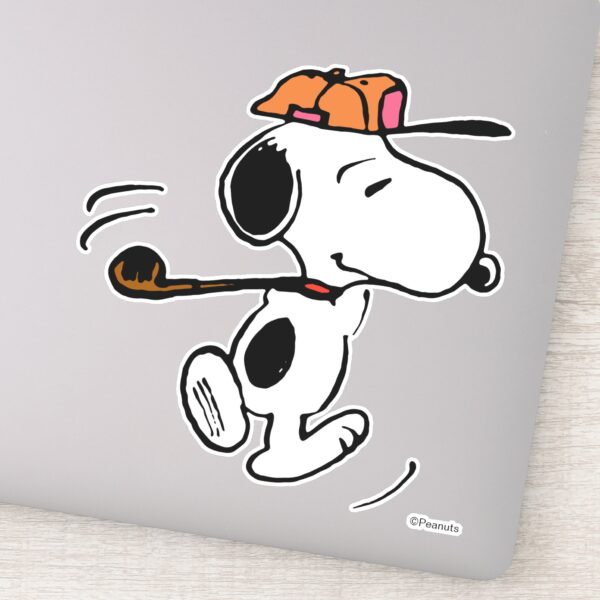 Peanuts___Snoopy_Golf_Swing_Sticker_9 Peanuts Snoopy Golf Swing Sticker