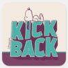 Peanuts___Snoopy_Kickback_Square_Sticker_1 Peanuts Snoopy Kickback Square Sticker