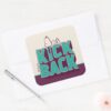 Peanuts___Snoopy_Kickback_Square_Sticker_3 Peanuts Snoopy Kickback Square Sticker
