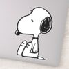 Peanuts Snoopy Looking Down Sticker