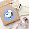 Peanuts___Snoopy_Looks_Classic_Round_Sticker_5 Peanuts Snoopy Looks Classic Round Sticker