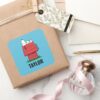 Peanuts___Snoopy_Napping_Square_Sticker_5 Peanuts Snoopy Napping Square Sticker