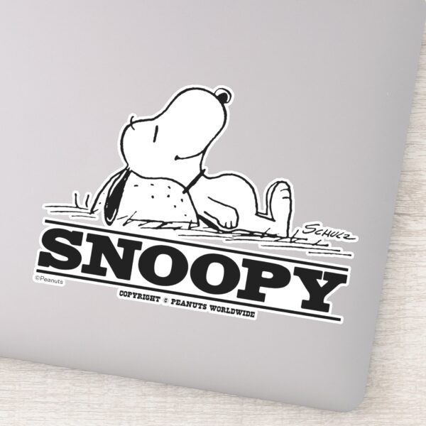Peanuts___Snoopy_Rest_Break_Sticker_9 Peanuts Snoopy Rest Break Sticker