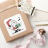 Peanuts___Snoopy_Santa_Claus_Accordian_Square_Sticker_5 Peanuts Snoopy Santa Claus Accordian Square Sticker