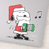 Peanuts___Snoopy_Santa_Claus_Accordian_Sticker_9 Peanuts Snoopy Santa Claus Accordian Sticker
