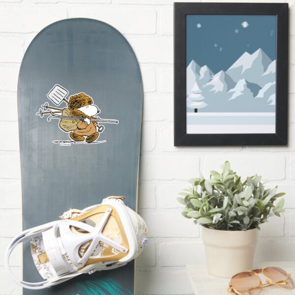 Peanuts___Snoopy_Snow_Warrior_Sticker_7 Peanuts Snoopy Snow Warrior Sticker