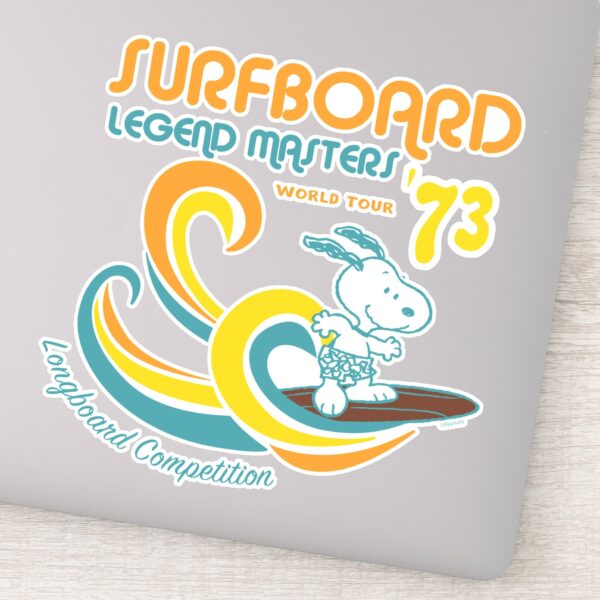 Peanuts___Snoopy_Surfboard_Longboard_Competition_Sticker_9 Peanuts Snoopy Surfboard Longboard Competition Sticker