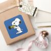 Peanuts___Snoopy_Trumpet_Player_Square_Sticker_5 Peanuts Snoopy Trumpet Player Square Sticker