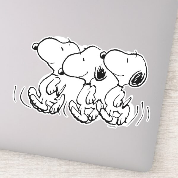 Peanuts___Snoopy_Walking_Tall_Sticker_9 Peanuts Snoopy Walking Tall Sticker
