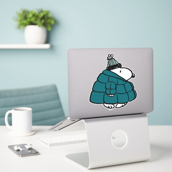 Peanuts___Snoopy_Winter_Puffer_Jacket_Sticker_3 Peanuts Snoopy Winter Puffer Jacket Sticker