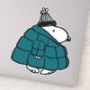 Peanuts___Snoopy_Winter_Puffer_Jacket_Sticker_9 Peanuts Snoopy Winter Puffer Jacket Sticker