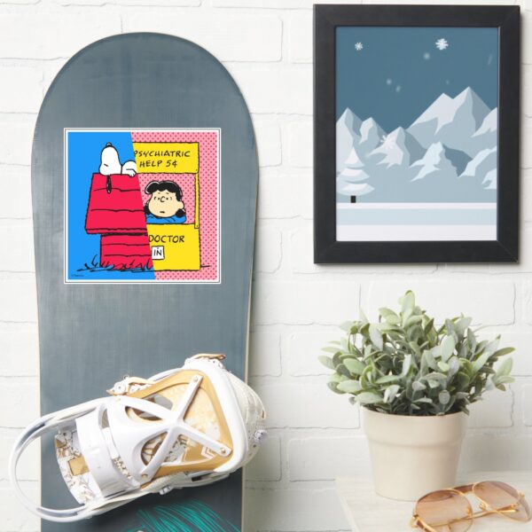 Peanuts___Snoopy_&_Lucy_Half_&_Half_Sticker_7 Peanuts Snoopy Lucy Half Half Sticker