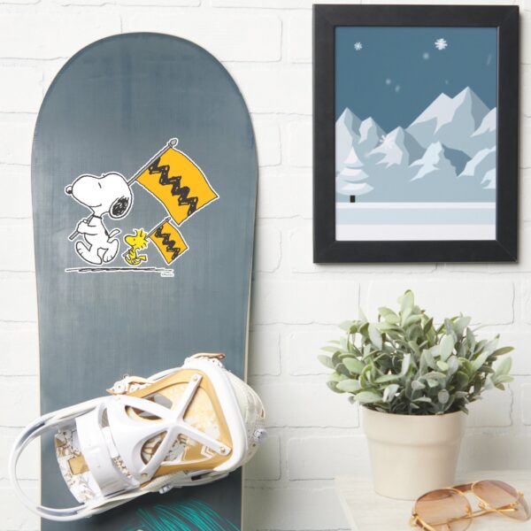 Peanuts___Snoopy_&_Woodstock_Flags_Sticker_7 Peanuts Snoopy Woodstock Flags Sticker