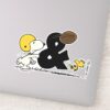 Peanuts___Snoopy_&_Woodstock_Football_Sticker_9 Peanuts Snoopy Woodstock Football Sticker