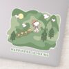 Peanuts___Snoopy_&_Woodstock_Happiness_is_Hiking_Sticker_9 Peanuts Snoopy Woodstock Happiness Is Hiking Sticker
