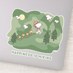 Peanuts___Snoopy_&_Woodstock_Happiness_is_Hiking_Sticker_9 Peanuts Snoopy Woodstock Happiness Is Hiking Sticker
