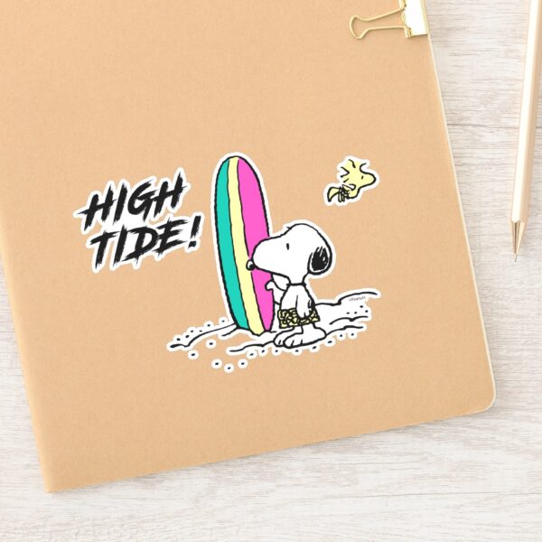 Peanuts___Snoopy_&_Woodstock_High_Tide_Sticker_11 Peanuts Snoopy Woodstock High Tide Sticker
