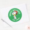 Peanuts___Snoopy_&_Woodstock_Holiday_Hugs_Classic_Round_Sticker_3 Peanuts Snoopy Woodstock Holiday Hugs Classic Round Sticker 3