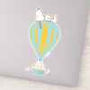 Peanuts___Snoopy_&_Woodstock_Hot_Air_Balloon_Sticker_9 Peanuts Snoopy Woodstock Hot Air Balloon Sticker