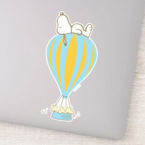 Peanuts___Snoopy_&_Woodstock_Hot_Air_Balloon_Sticker_9 Peanuts Snoopy Woodstock Hot Air Balloon Sticker