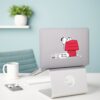 Peanuts___Snoopy_&_Woodstock_Red_&_Black_Sticker_3 Peanuts Snoopy Woodstock Red Black Sticker