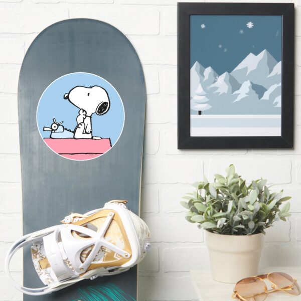 Peanuts___Snoopy_at_the_Typewriter_Sticker_7 Peanuts Snoopy At The Typewriter Sticker 7