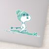 Peanuts___Snoopy_on_Skis_Sticker_9 Peanuts Snoopy On Skis Sticker