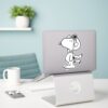 Peanuts___Snoopy_the_Flying_Ace_BW_Sticker_3 Peanuts Snoopy The Flying Ace BW Sticker