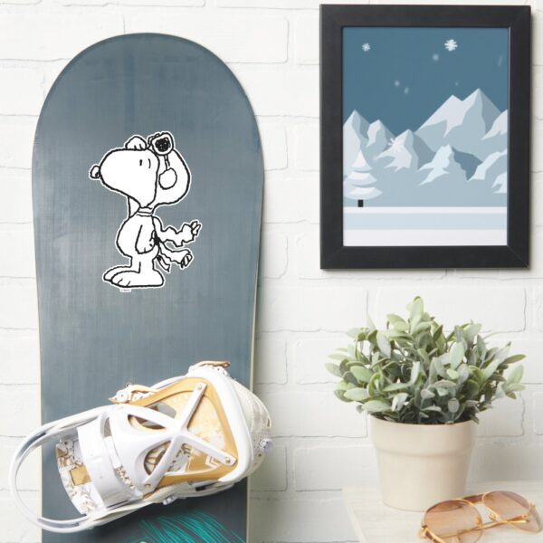 Peanuts___Snoopy_the_Flying_Ace_BW_Sticker_7 Peanuts Snoopy The Flying Ace BW Sticker