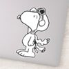 Peanuts___Snoopy_the_Flying_Ace_BW_Sticker_9 Peanuts Snoopy The Flying Ace BW Sticker