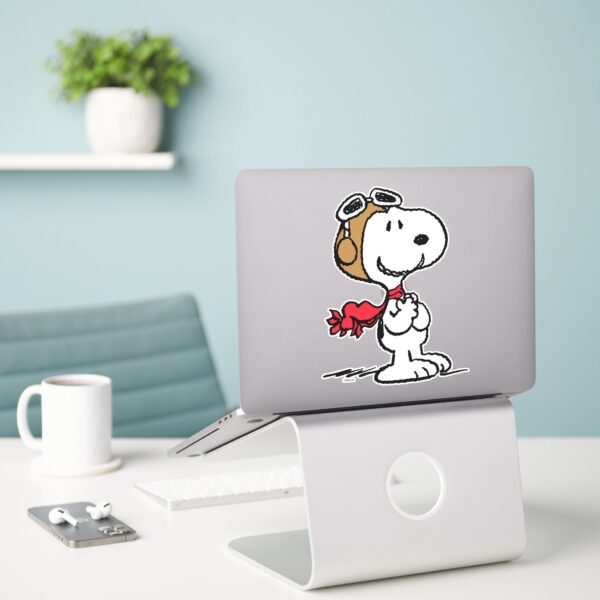 Peanuts___Snoopy_the_Flying_Ace_Sticker_3 Peanuts Snoopy The Flying Ace Sticker