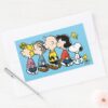 Peanuts___The_Gang_Rectangular_Sticker_3 Peanuts The Gang Rectangular Sticker