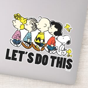 Peanuts The Gang Sticker