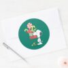 Peanuts___The_More_The_Merrier_Classic_Round_Sticker_3 Peanuts The More The Merrier Classic Round Sticker