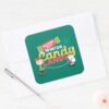 Peanuts___Walking_In_A_Winter_Candy_Land!_Square_Sticker_3 Peanuts Walking In A Winter Candy Land Square Sticker