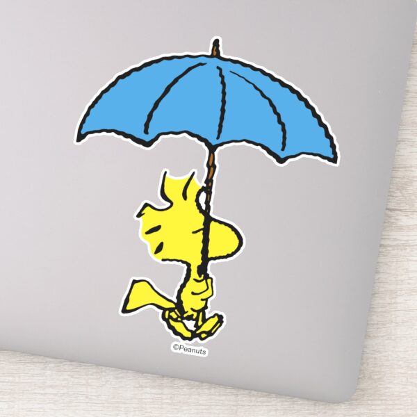 Peanuts___Woodstock_Blue_Umbrella_Sticker_9 Peanuts Woodstock Blue Umbrella Sticker