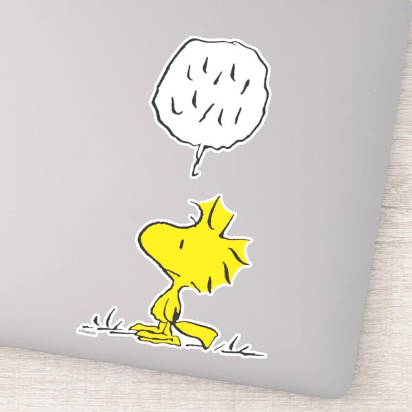 Peanuts___Woodstock_Speaks_Sticker_9 Peanuts Woodstock Speaks Sticker