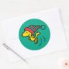 Peanuts___Woodstock_Winter_Beanie_Cap_Classic_Round_Sticker_3 Peanuts Woodstock Winter Beanie Cap Classic Round Sticker
