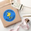 Peanuts___Woodstock___Happy_Birthday_Classic_Round_Sticker_5 Peanuts Woodstock Happy Birthday Classic Round Sticker