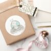 Pebbles A Little Birdy Told Me Classic Round Sticker