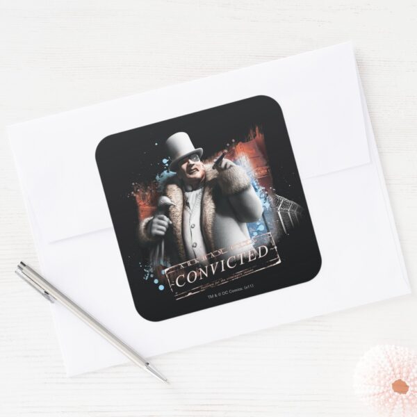 Penguin_-_Convicted_Square_Sticker_3 Penguin Convicted Square Sticker