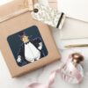 Penguin Square Sticker