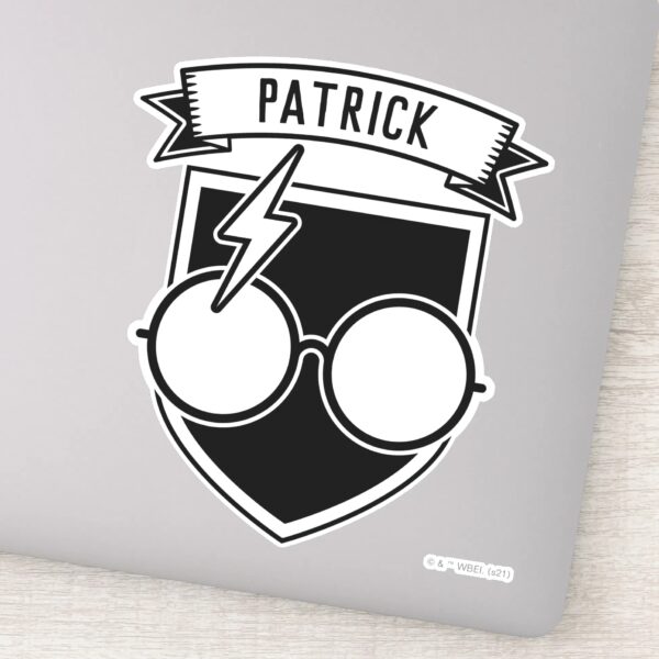 Personalized_HARRY_POTTER™_Badge_Sticker_1 Personalized HARRY POTTER™ Badge Sticker