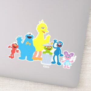 Personalized_Sesame_Street_Characters_Sticker_1 Personalized Sesame Street Characters Sticker