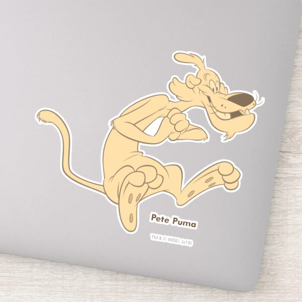 Pete_Puma_Excited_Sticker_1 Pete Puma Excited Sticker